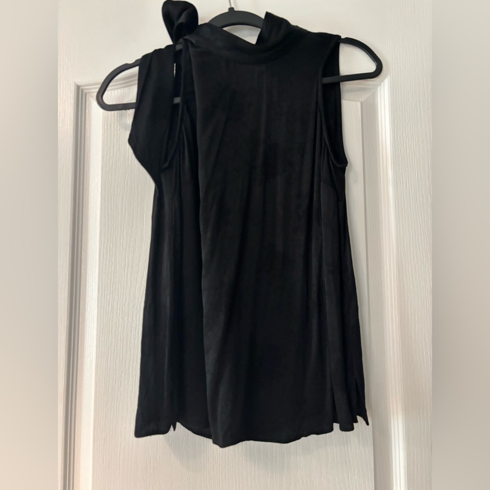 Anthropologie Black Sleeveless Blouse